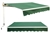 High Quality 8.2 FT Manual Garden Patio Sun Shade Retractable Awning