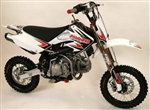 Brand New Piranha Daytona 190-4v Pit Bike White