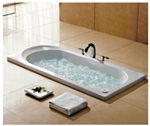 Whisper Brand New Royal A1607 Drop-In Bathtub With Air Jets
