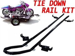 95" MOTORCYCLE TRAILER TIE DOWN RAIL