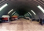 60' x 60' x 20' Quonset Metal Arch Farm Dome Building
