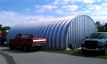 35' x 30' x 15' Steel Metal Storage Pole Barn Kit