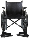 Brand New High Quality Karman KN-926 26" Wheelchair with Removable Armrest and Adjustable Seat Height