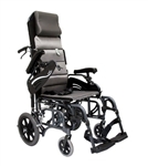 Quality Wheelchair Karman VIP-515-TP – Tilt in Space Reclining Transport Wheelchair