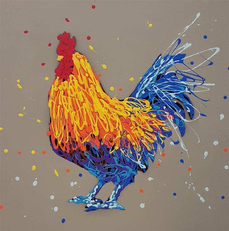 Herb the Rooster by Jeff Boutin