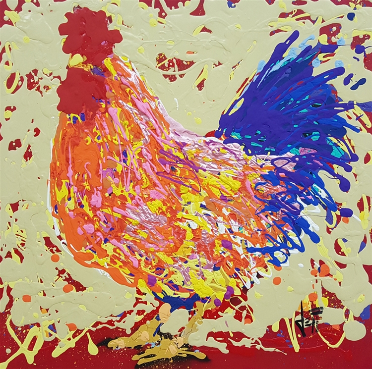 Ulysses the Rooster by Jeff Boutin