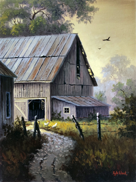 Around the Barn by Kyle Wood