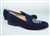 Men's GEORGETOWN University Crest Blue Suede Shoe