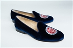 Men's University of Mississippi Blue Velvet Shoe Crest