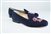 Men's UNIVERSITY OF MISSISSIPPI Blue Linen Shoe "Ole Miss"