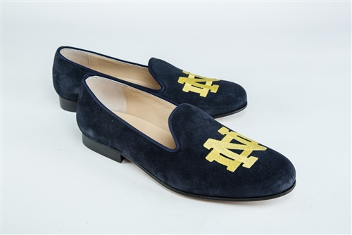 Men's Notre Dame Blue Suede Shoe