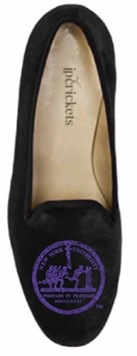 Men's New York University w/ Seal Black Suede Shoe