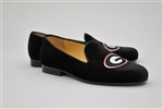 Men's GEORGIA Black Velvet Shoe