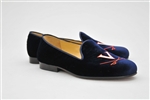 Men's VIRGINIA Blue Suede Shoe