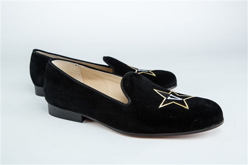 Men's Vanderbilt University Black Suede Shoe