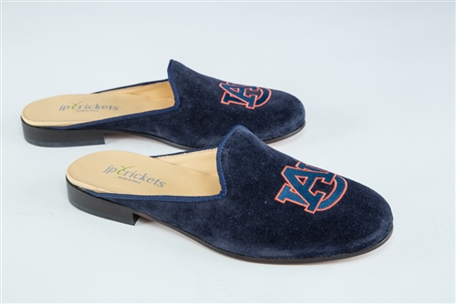 Women's AUBURN Blue Suede Mule