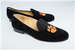 Women's CLEMSON Black Suede Loafer