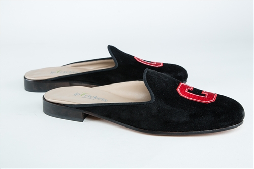 Women's CORNELL University Black Suede Mule