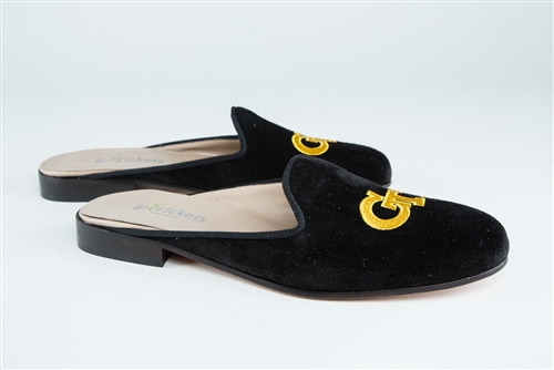 Women's GEORGIA TECH Black Suede Mule