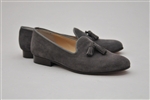 Women's JPC Tassel Grey Suede Loafer