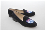 Women's University of Pennsylvania Blue Suede Loafer