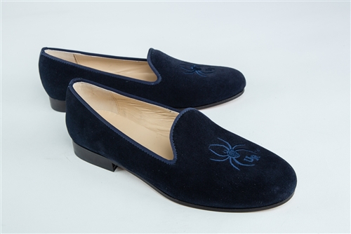 Women's UNIVERSITY OF RICHMOND Blue Suede Loafer