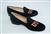 Women's University of Southern California (USC) Black Linen Loafer