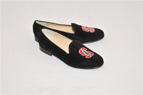 Women's STANFORD  Black Suede Loafer