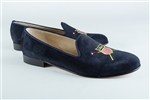 Women's US Rowing BLUE Suede Loafer