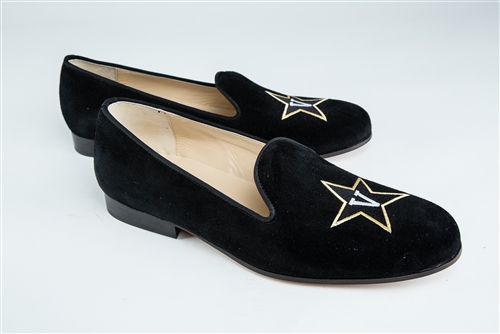 Women's VANDERBILT UNIVERSITY Black Suede Loafer