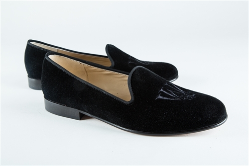 Women's WASHINGTON ST. LOUIS UNIVERSITY Black Suede Loafer