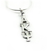 Sterling Silver Vertical Lavaliere