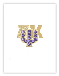 Jeweled Badge Print