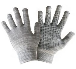 Urban Style Light Grey Warm Texting Gloves by Glider Gloves