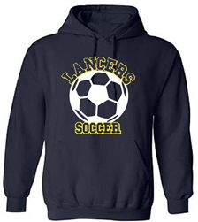 SA09_Hooded Sweatshirt With Large ACS Athens Soccer Logo