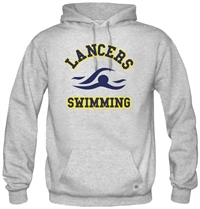 SA10_Hooded Sweatshirt With Large ACS Athens Swimming Logo