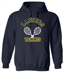 SA11_Hooded Sweatshirt With Large ACS Athens Tennis Logo