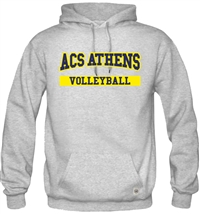 SA20_Hooded Sweatshirt With "ACS Athens Volleyball" Logo