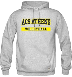 SA20_Hooded Sweatshirt With "ACS Athens Volleyball" Logo