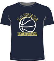 ST08_Short sleeve T-Shirt with Large Basketball Logo