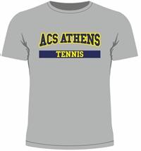 ST18_Short Sleeve T-Shirt With "ACS Athens Tennis" Logo