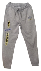 SW07_Grey Sweatpants with small Lancers Logo and ACS Athens Cross Country Logo