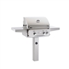 AOG 24-in In-Ground Grill "L" Series with Back Burner and Rotisserie Kit