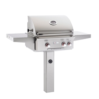 AOG 24-in In-Ground Post Mount Grill "T" Series Grill Only
