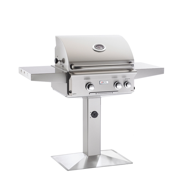 AOG 24-in Patio Post Mount Grill "L" Series Grill Only