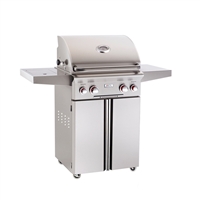 AOG 24-in Stand Alone Grill "T" Series with Backburner, Rotisserie Kit and Side Burner