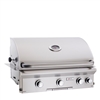 AOG 30 Built-In Grill "L" Series With Rotisserie Back Burner and High Performance Rotisserie Kit