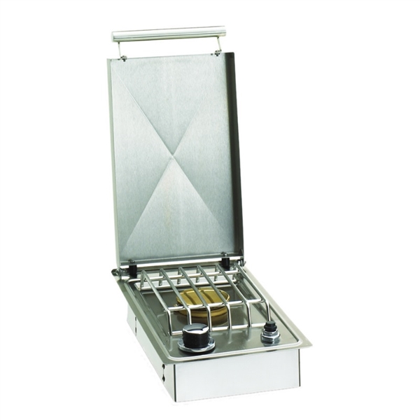 Fire Magic Drop-In Side Burner with Hinged Lid