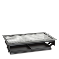 FireMaster Built-In Charcoal Grill, 30-in