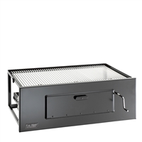 Fire Magic Lift-A-Fire Built-In Charcoal Grill, 30-in